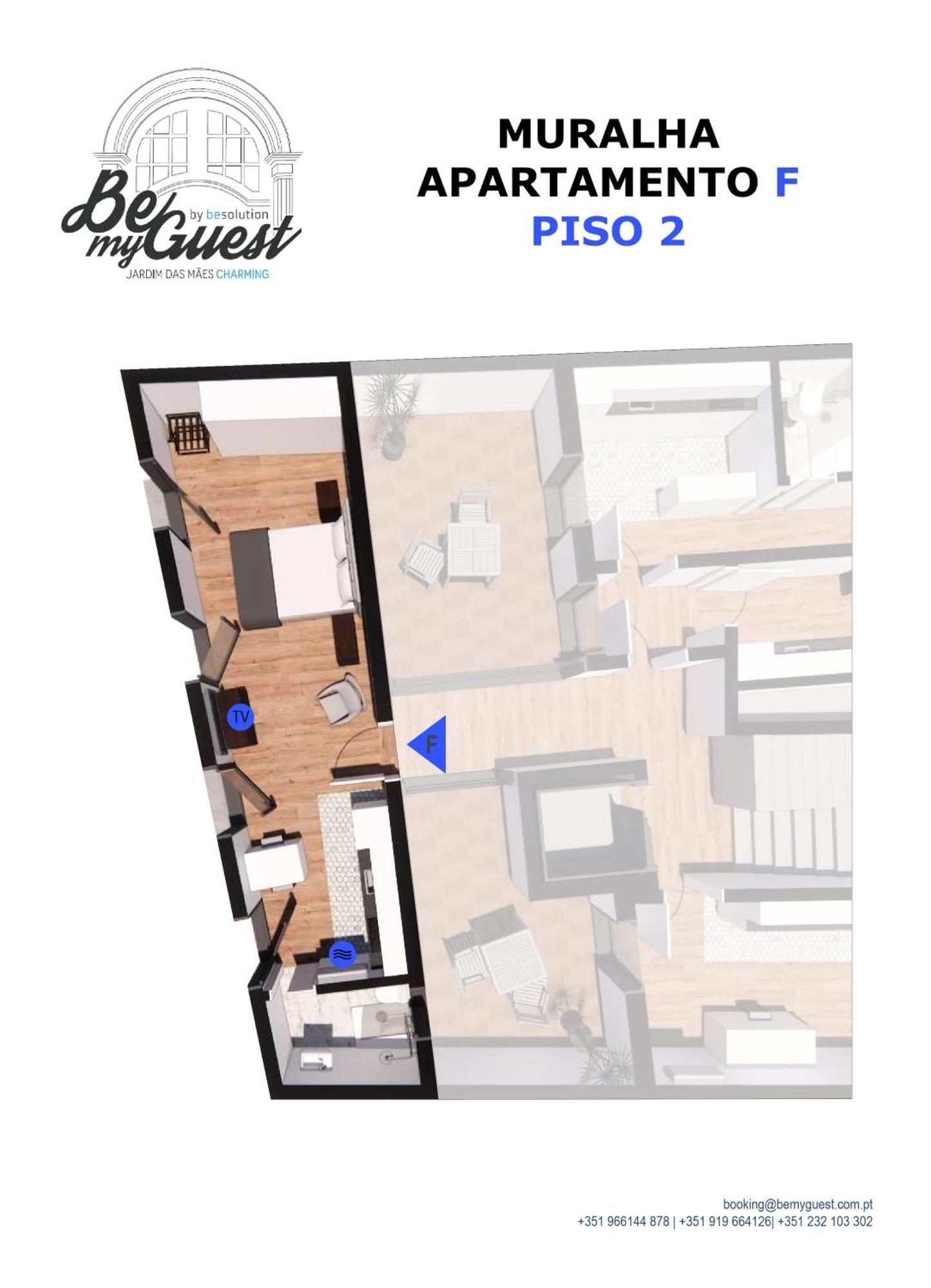 Bemyguest - Loft Guest House Jardim Das Maes Charming Viseu Luaran gambar
